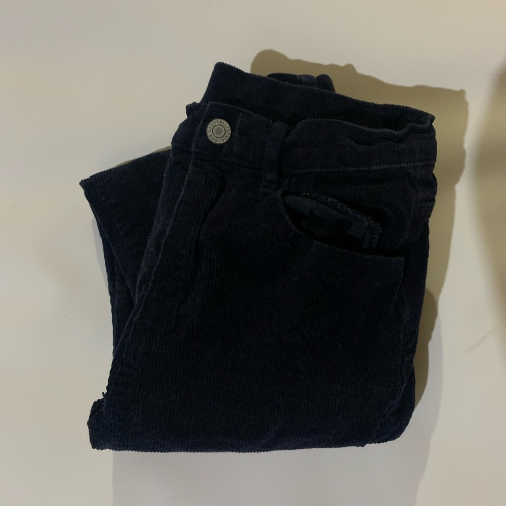 Navy Brandy Corduroy Pants